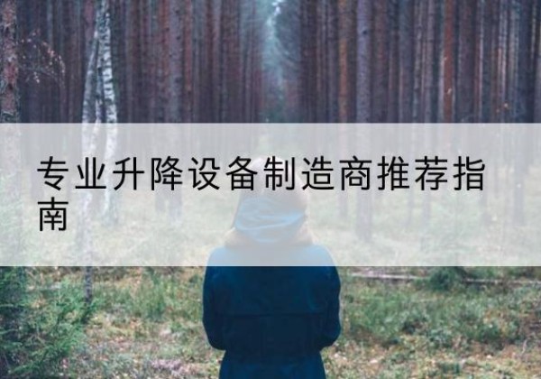 巴南区电动剪叉升降平台厂家-专业升降设备制造商推荐指南